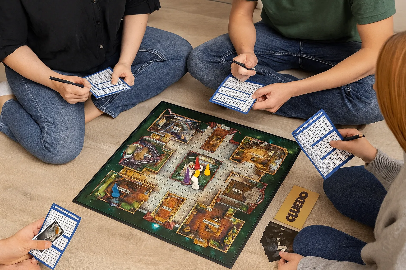 Cluedo: deducción, memoria y misterio | Juegosdemesa.es