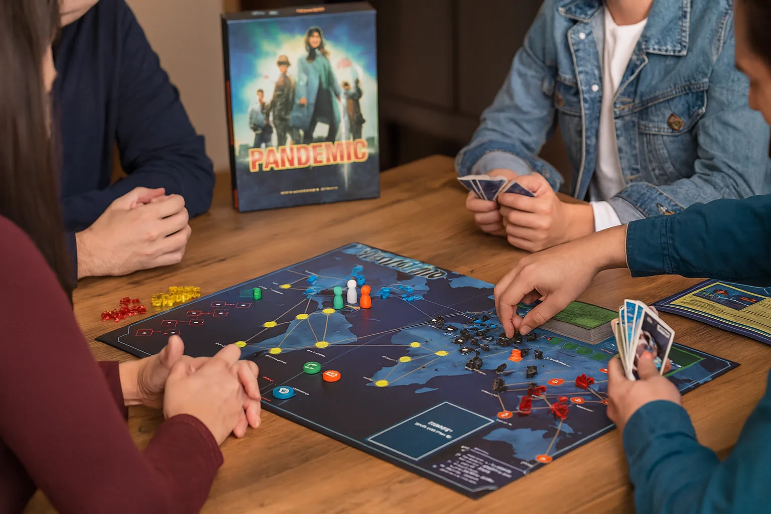 Pandemic: cooperación, tensión y estrategia en el filo | Juegos de mesa