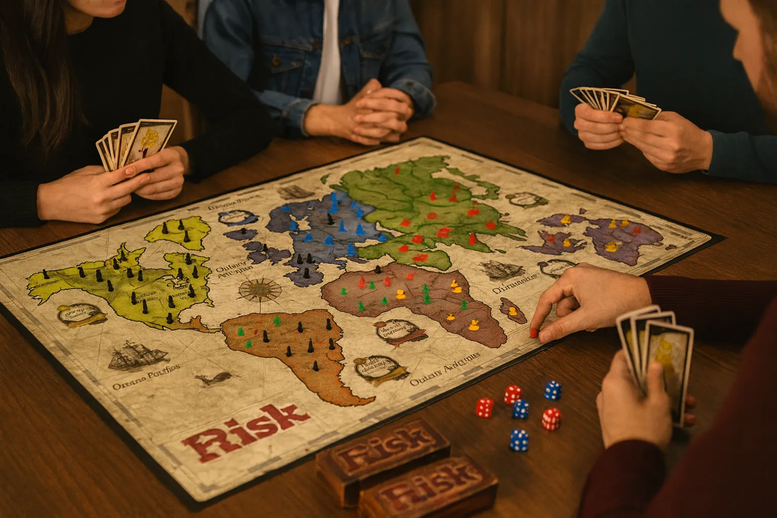 Risk: control de área y tensión | Juegos de mesa